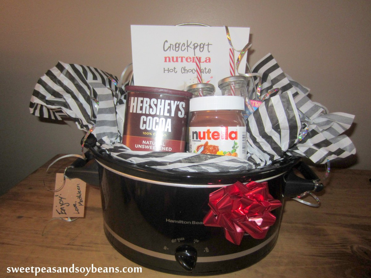 Crock Pot Gift Basket Ideas
 Crockpot nutella Hot Chocolate