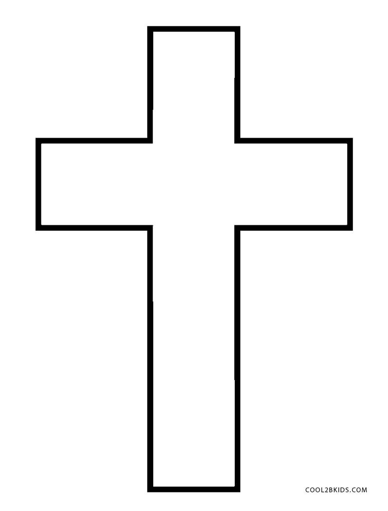 Cross Coloring Pages For Kids
 Free Printable Cross Coloring Pages For Kids