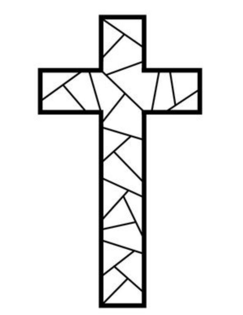 Cross Coloring Pages For Kids
 Free Printable Cross Coloring Pages
