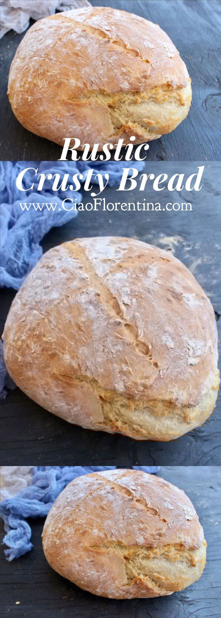 Crusty Italian Bread
 Rustic Crusty Bread Recipe Bread Recipes GALORE