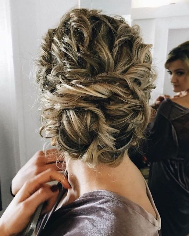 Curled Hairstyles Updo
 Untamed Tresses