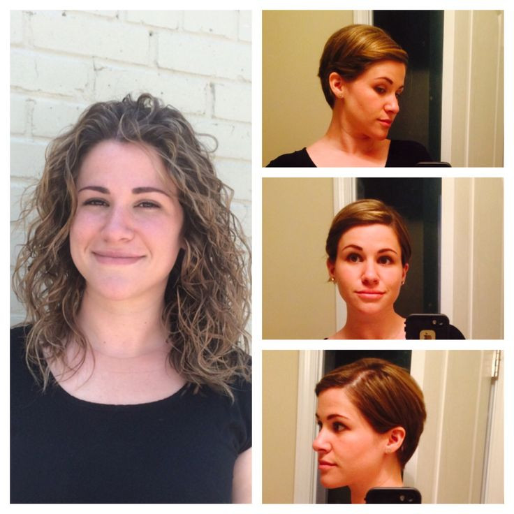 The Best Curly Hair Pixie Cut before and after - Home, Family, Style ...