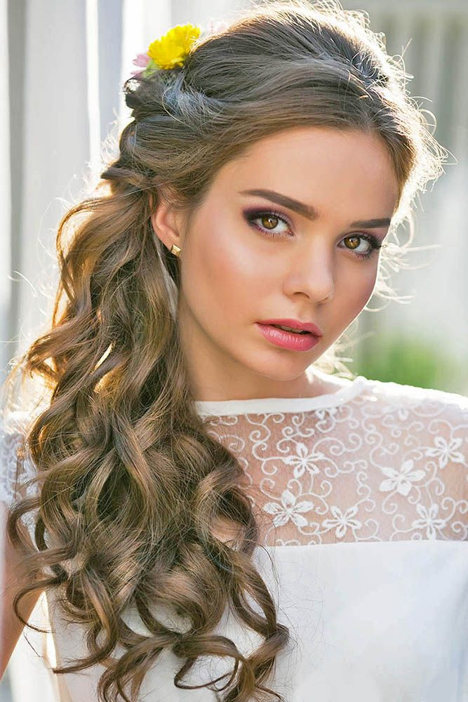 Curly Hairstyle For Wedding
 22 Most Gorgeous and Stylish Wedding Hairstyles Haircuts