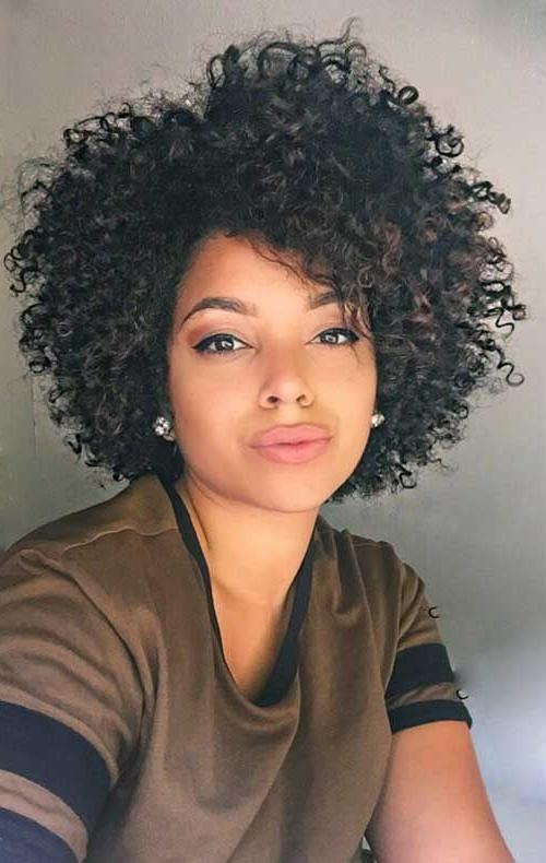 Curly Hairstyles For Natural Black Hair
 20 Inspirations of Naturally Curly Short Hairstyles