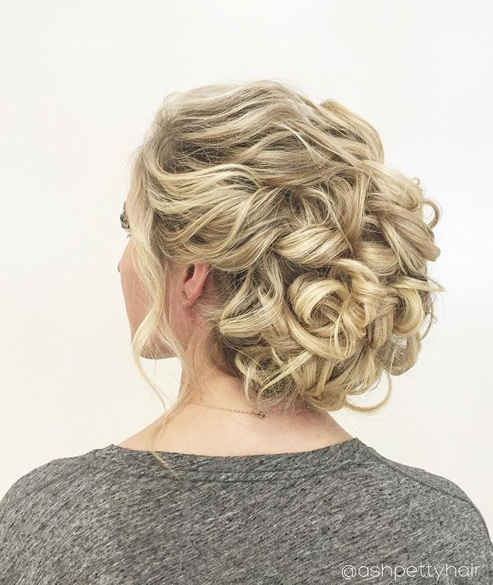 Curly Updo Wedding Hairstyles
 Beautiful Braids and Updos from ashpettyhair