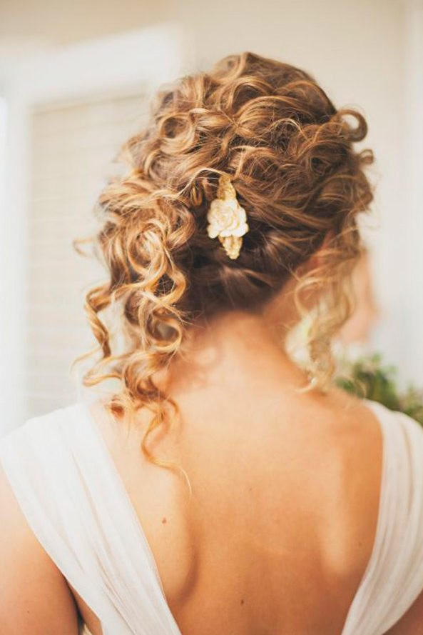 Curly Updo Wedding Hairstyles
 33 Modern Curly Hairstyles That Will Slay on Your Wedding