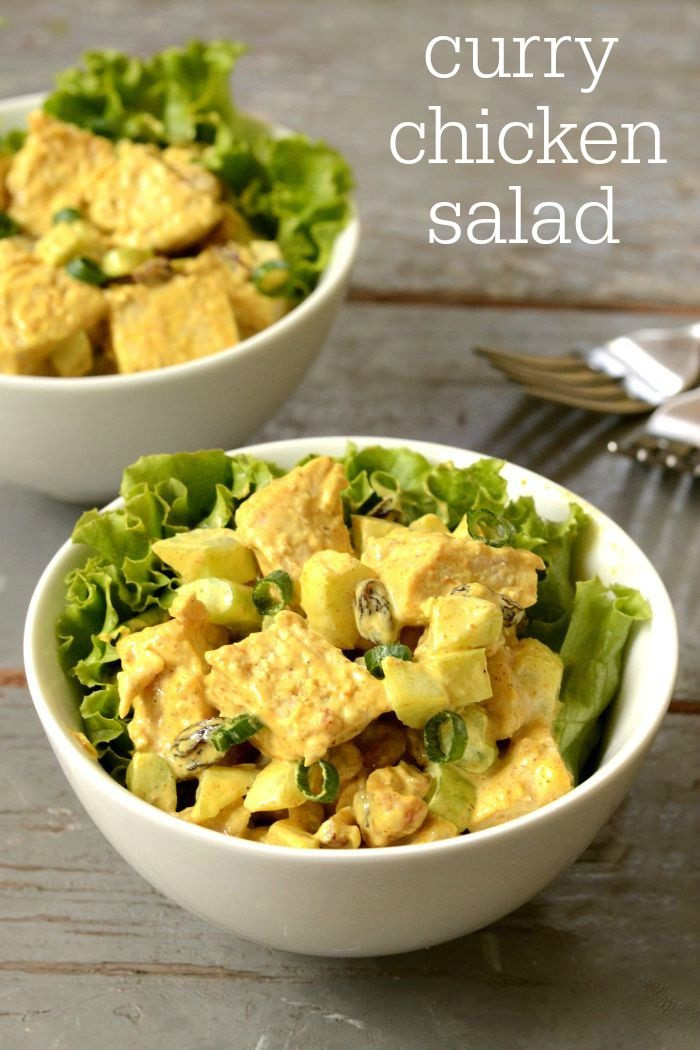 Curry Chicken Salad
 Curry Chicken Salad Recipe Real Food Real Deals