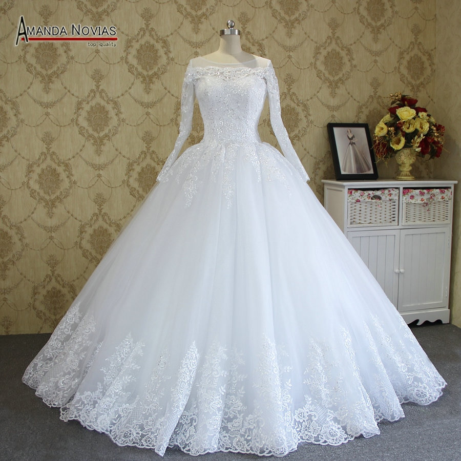 Customize Wedding Dress
 Amanda Novias High end Quality Custom Made Wedding Dresses