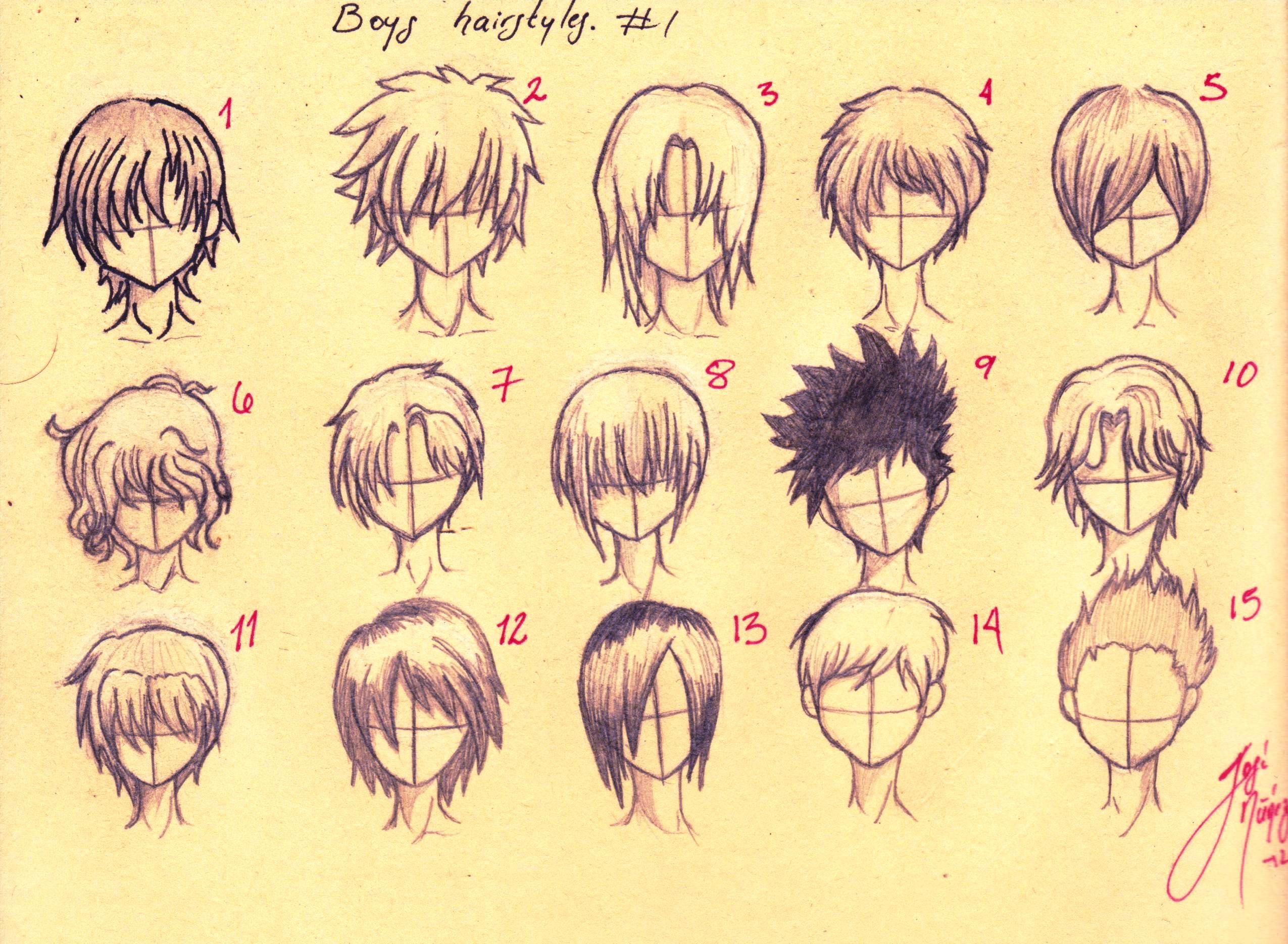 Cute Anime Boy Hairstyles
 Pin en Hair & Beauty