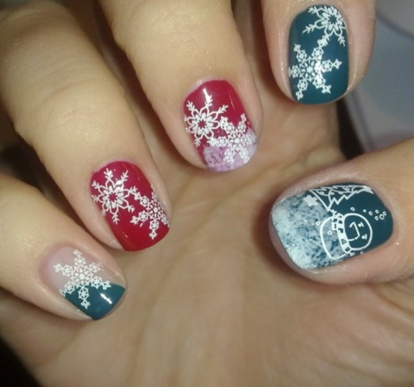 Cute Christmas Nail Ideas
 85 Cute Christmas Nail Art Designs and Ideas to try in 2016