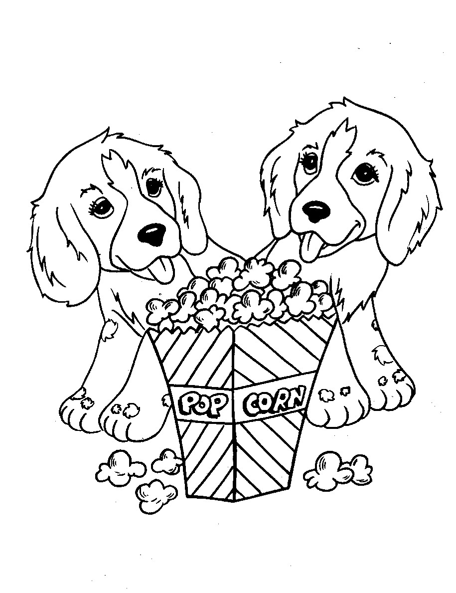 Cute Coloring Pages For Adults
 Cute Dog Animal Coloring Pages Books For Print