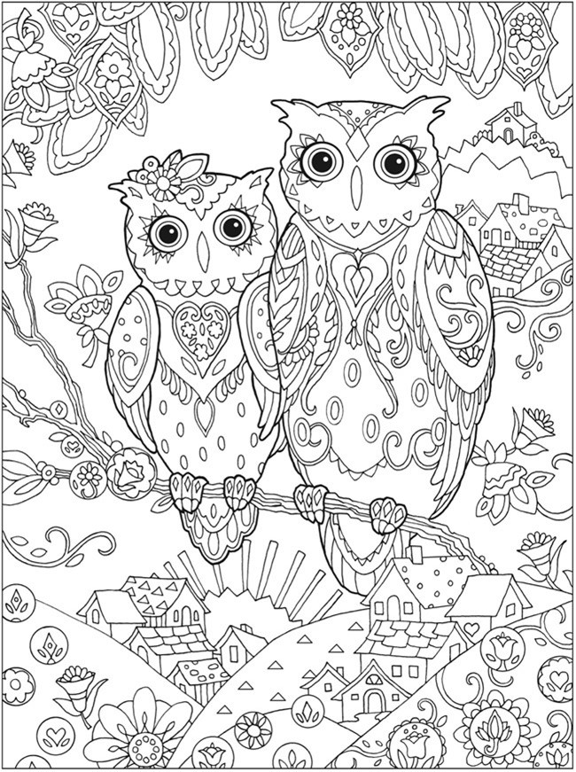 Cute Coloring Pages For Adults
 Printable Coloring Pages for Adults 15 Free Designs