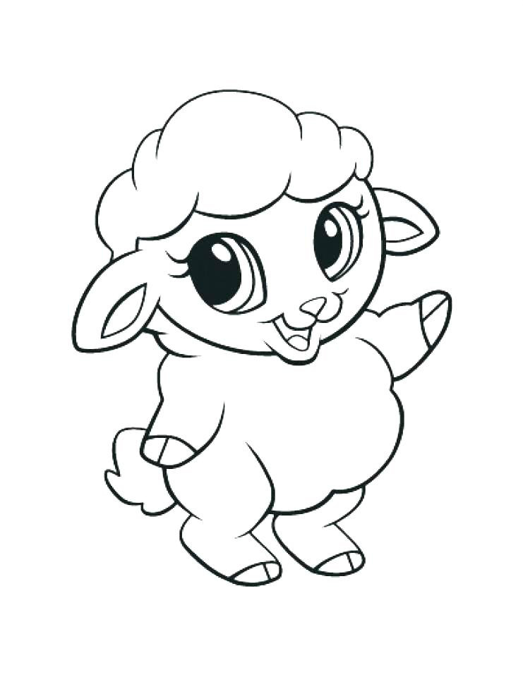 Cute Coloring Pages Of Baby Animals
 Cute Animal Coloring Pages Best Coloring Pages For Kids