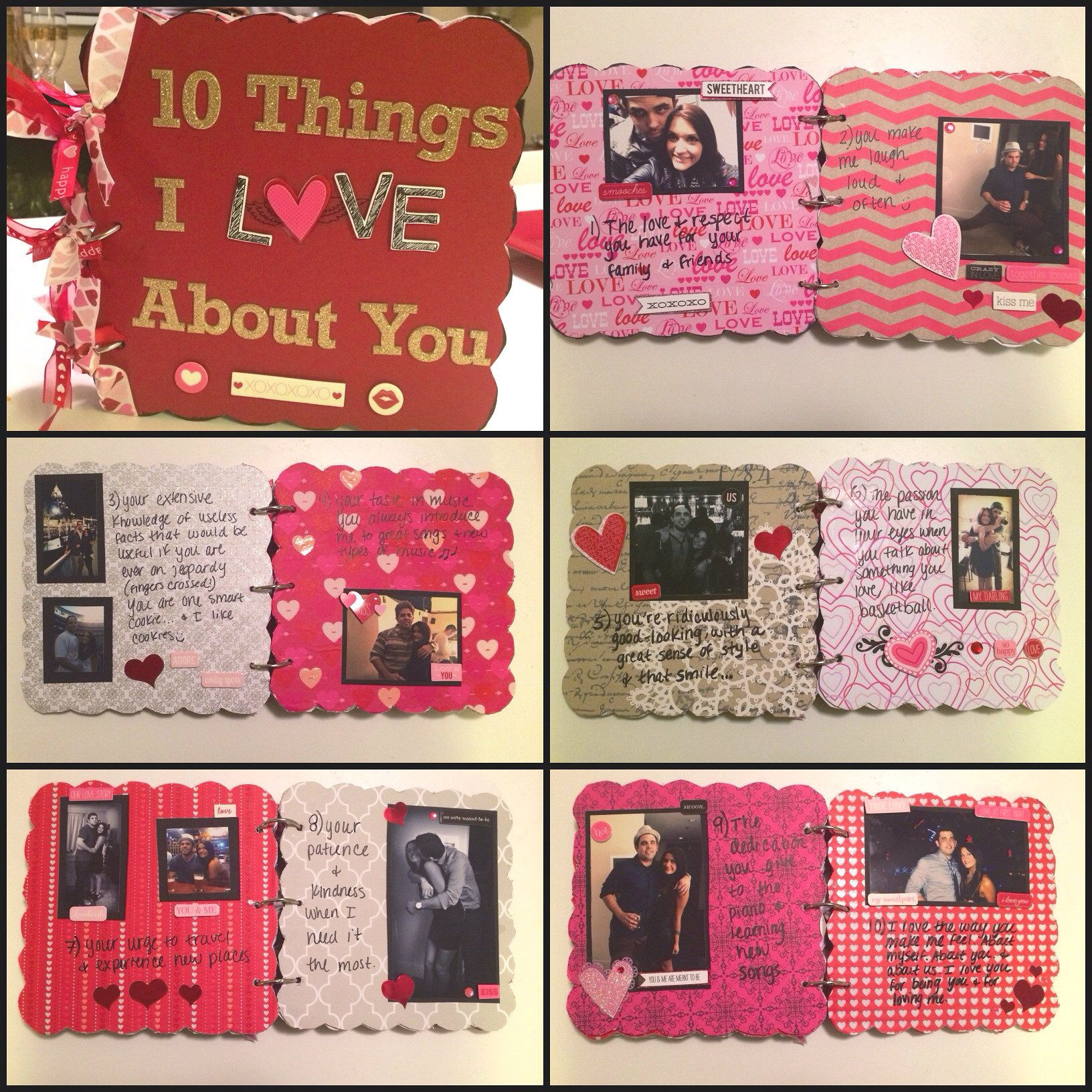 Cute Diy Gift Ideas For Boyfriend
 Boyfriend Gift Idea Chipboard Scrapbook