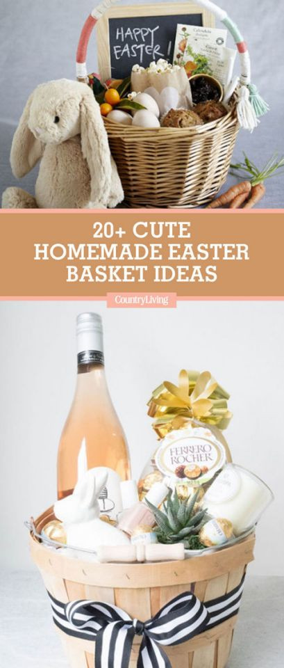 Cute Easter Basket Ideas
 23 Cute Homemade Easter Basket Ideas