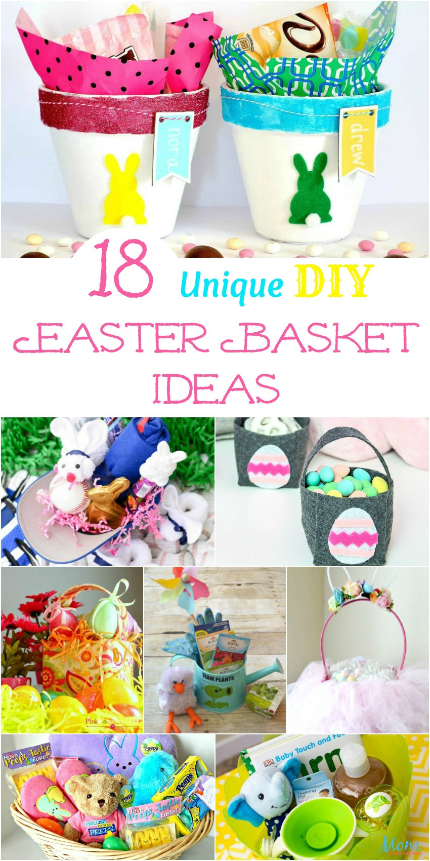 Cute Easter Basket Ideas
 18 Unique DIY Easter Basket Ideas too Cute Not to Try
