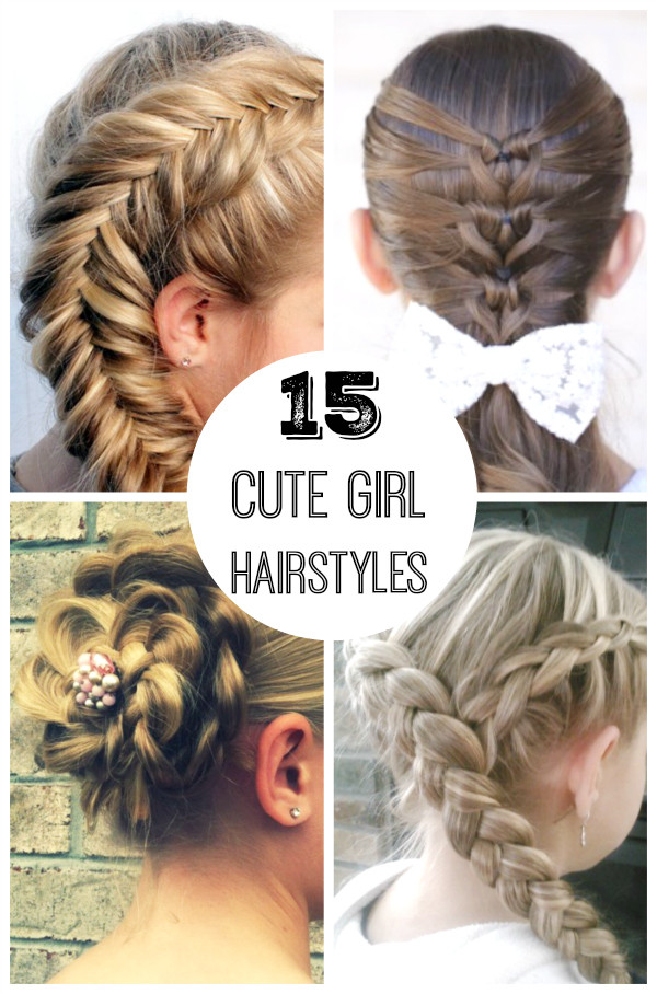 Cute Female Haircuts
 15 Cute Girl Hairstyles From Ordinary to Awesome