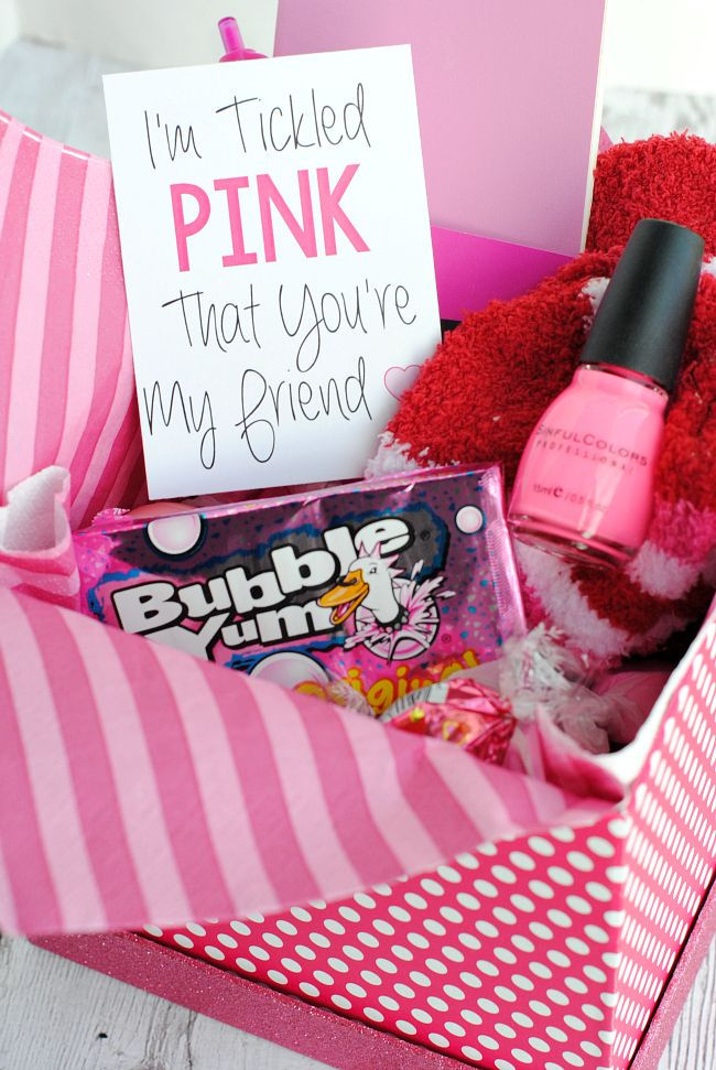 Cute Gift Ideas For Your Best Friend
 Tickled Pink Gift Idea