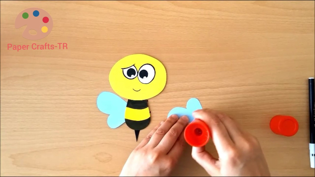 Cute Preschool Crafts
 Cute Bee Craft For Preschool Children