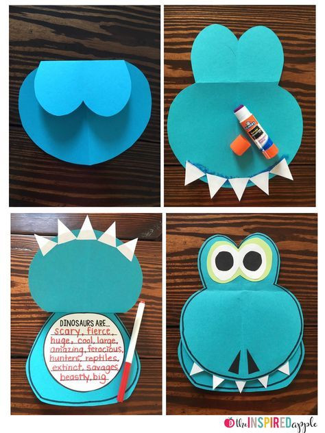 Cute Preschool Crafts
 Free Dinosaur Craft