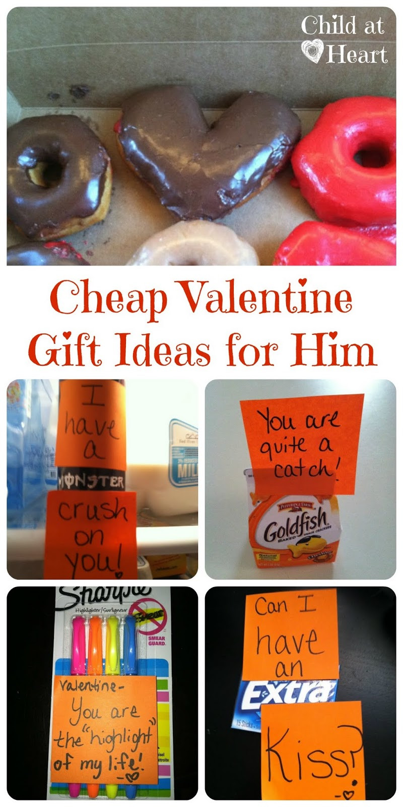 Cute Valentines Day Gift Ideas For Him
 Cheap Valentine Gift Ideas for Him Child at Heart Blog