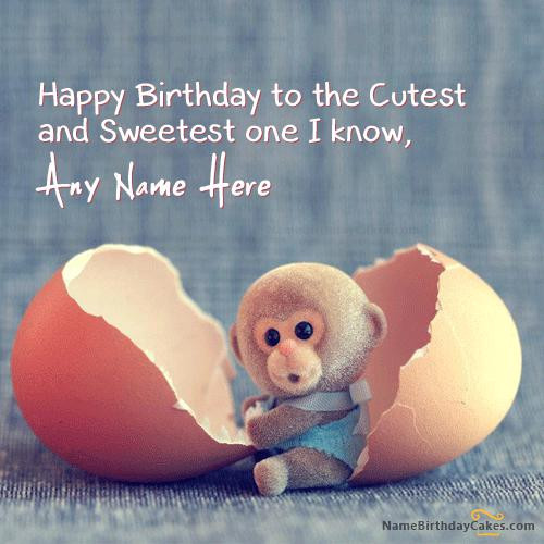 Cutest Birthday Wishes
 Birthday Wishes With Name Editor