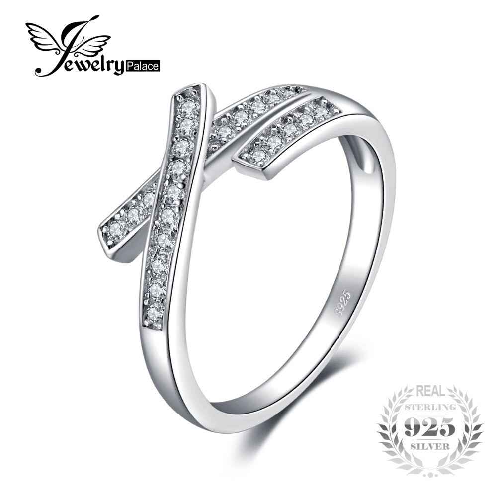 Cz Wedding Rings That Look Real
 JewelryPalace Fashion Round Cubic Zirconia Wedding Ring