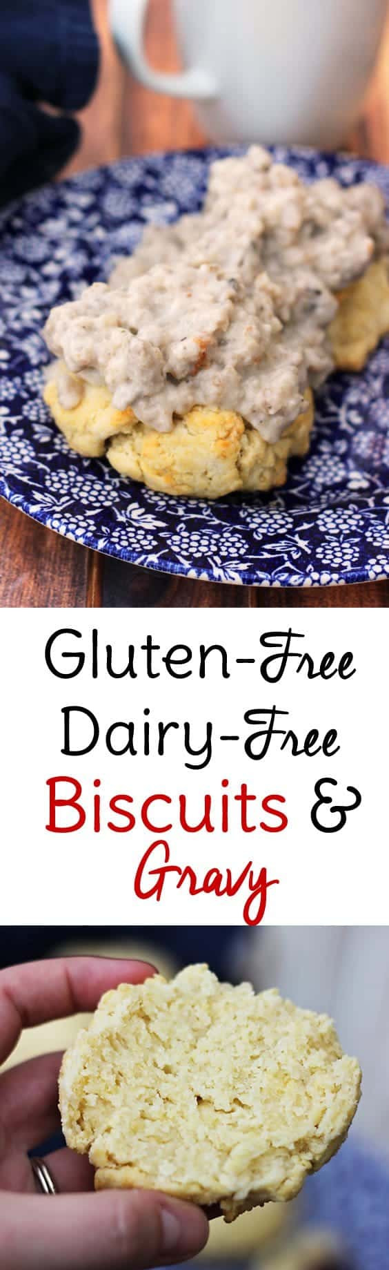 Dairy Free Biscuits And Gravy
 Gluten Free Biscuits and Gravy Recipe