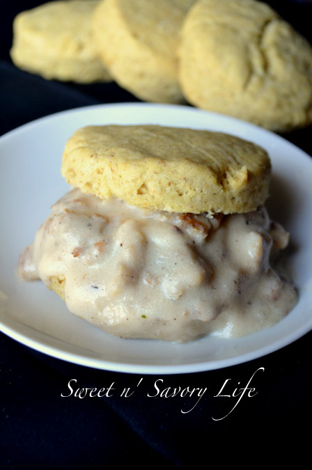 Dairy Free Biscuits And Gravy
 Gluten Free Biscuits and Gravy Sweet n Savory Life
