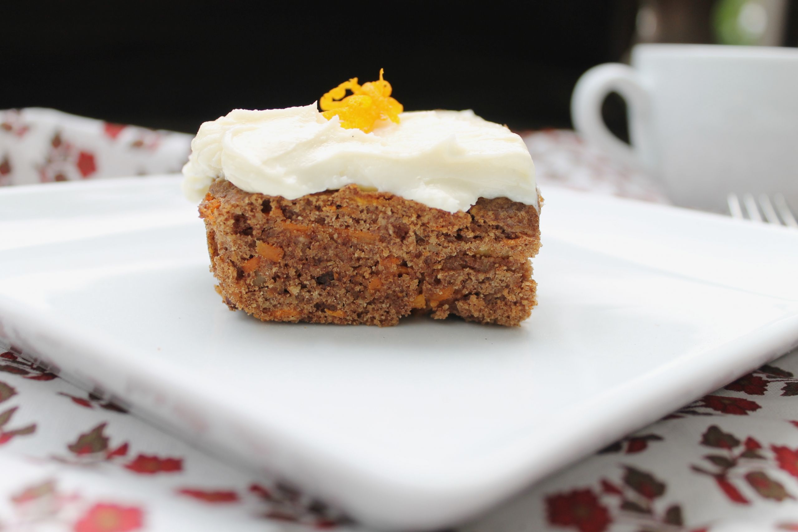 Dairy Free Carrot Cake
 Paleo Carrot Cake with Creamy Dairy Free Frosting