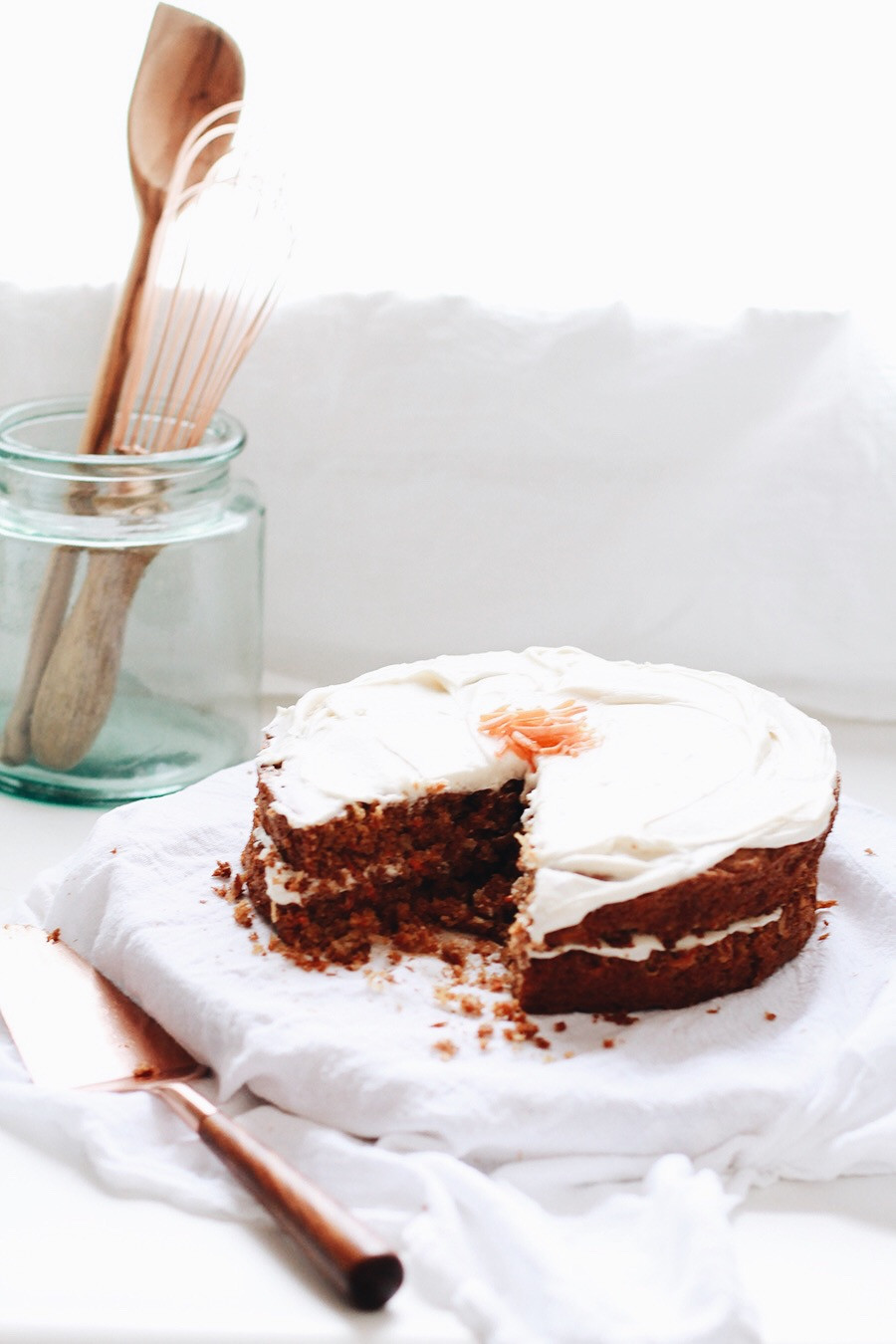 Dairy Free Carrot Cake Frosting
 Gluten Free Carrot Cake with Cream Cheese Frosting