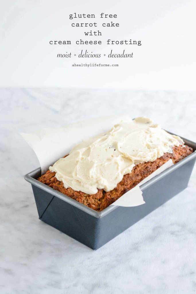 Dairy Free Carrot Cake Frosting
 Gluten Free Carrot Cake with Cream Cheese Frosting A