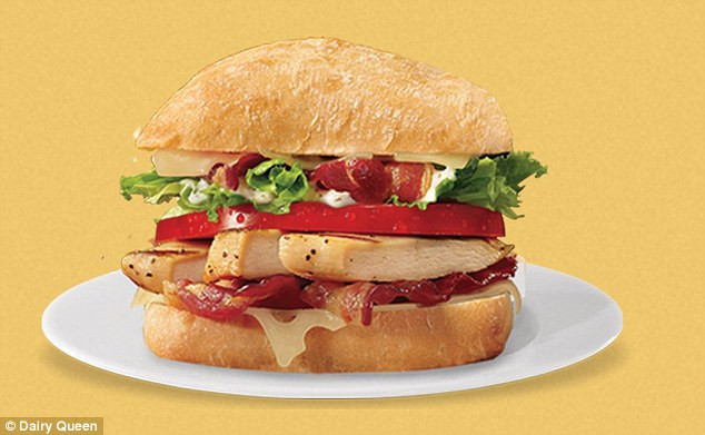 Dairy Queen Chicken Bruschetta Sandwich
 Dairy Queens unveils new artisan sandwiches to overhaul