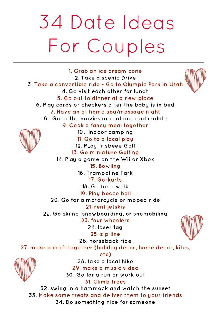 Date Night Gift Ideas For Couples
 Here are 34 really awesome weekly date ideas for dating