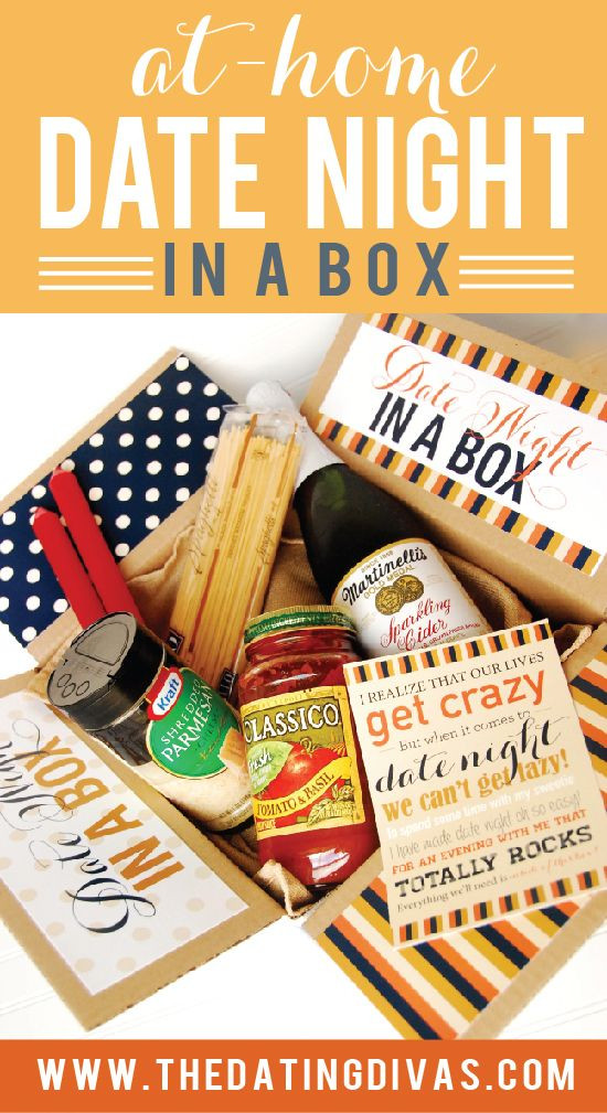 Date Night Gift Ideas For Couples
 Date Night Basket or Box