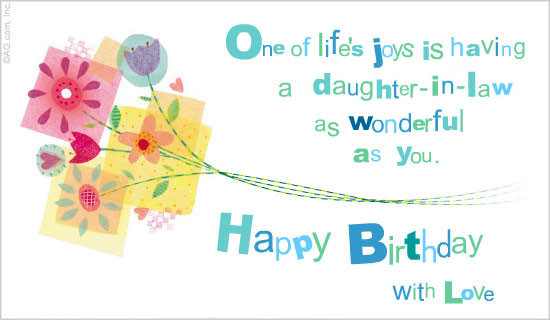 Daughter In Law Birthday Quotes
 Birthday Quotes For Daughter In Law QuotesGram
