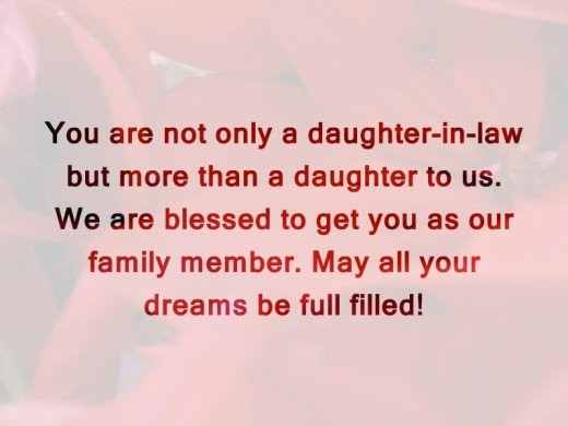 Daughter In Law Birthday Quotes
 Daughter In Law Quotes And Sayings QuotesGram