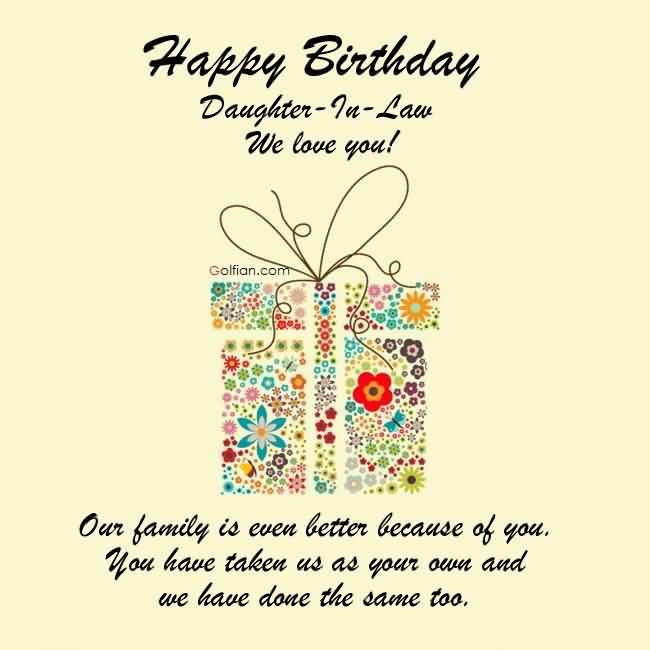Daughter In Law Birthday Quotes
 55 Beautiful Birthday Wishes For Daughter In Law – Best