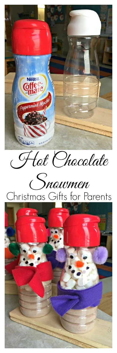 Daycare Christmas Gift Ideas
 Christmas Gifts for Parents Coffee Creamer Snowmen