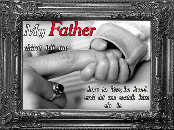 Death Anniversary Quotes For Dad
 Death A Father Quotes QuotesGram