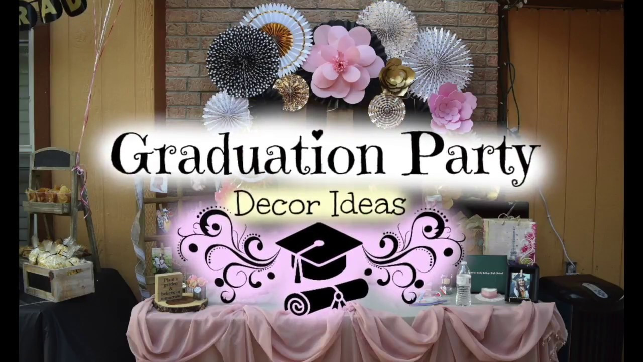 December Graduation Party Ideas
 Graduation Party Decor Ideas