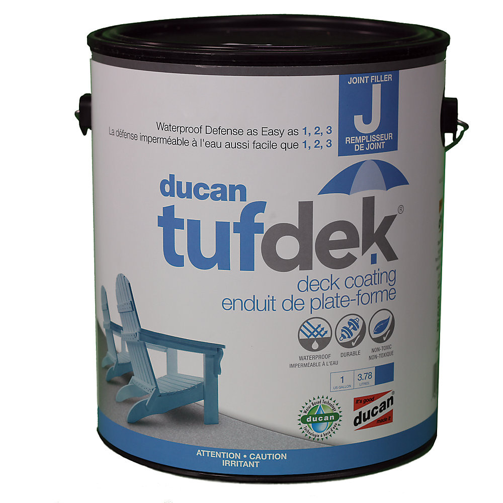 Deck Filler Paint
 Ducan Tufdek Tufdek Filler for the Tufdek System Used to