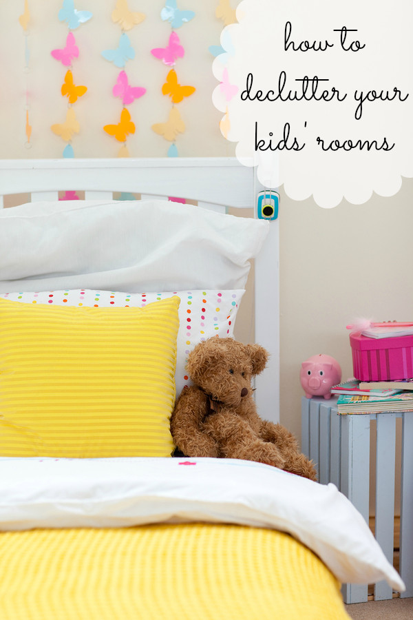 Declutter Kids Room
 Top Tips to Help Declutter Kids Rooms