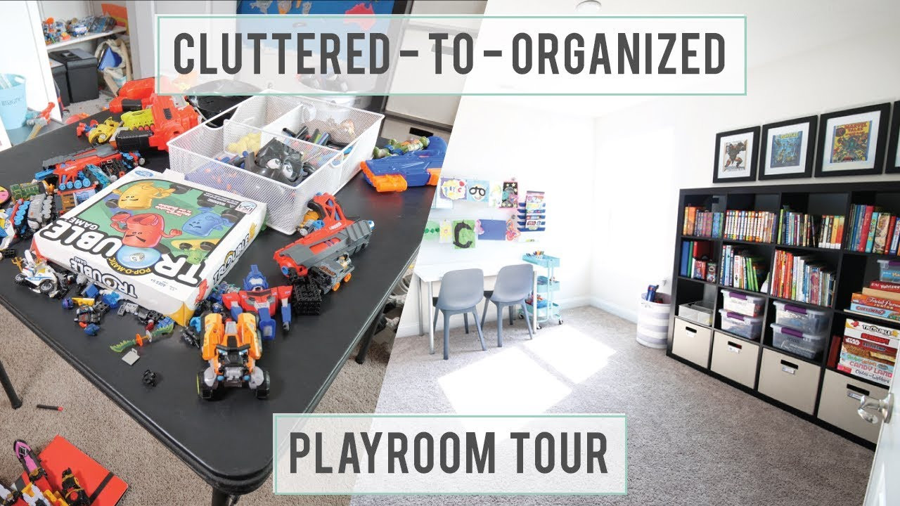 Declutter Kids Room
 How to Declutter Kids Toys and an Organized Playroom Tour