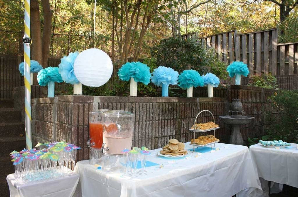 Decor For Baby Shower Boy
 Ideas for Baby Boy Shower Decorations