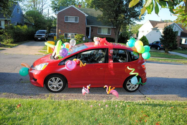 Decorate Car For Birthday
 The Best Birthday Gift Balloons & Confetti My Car