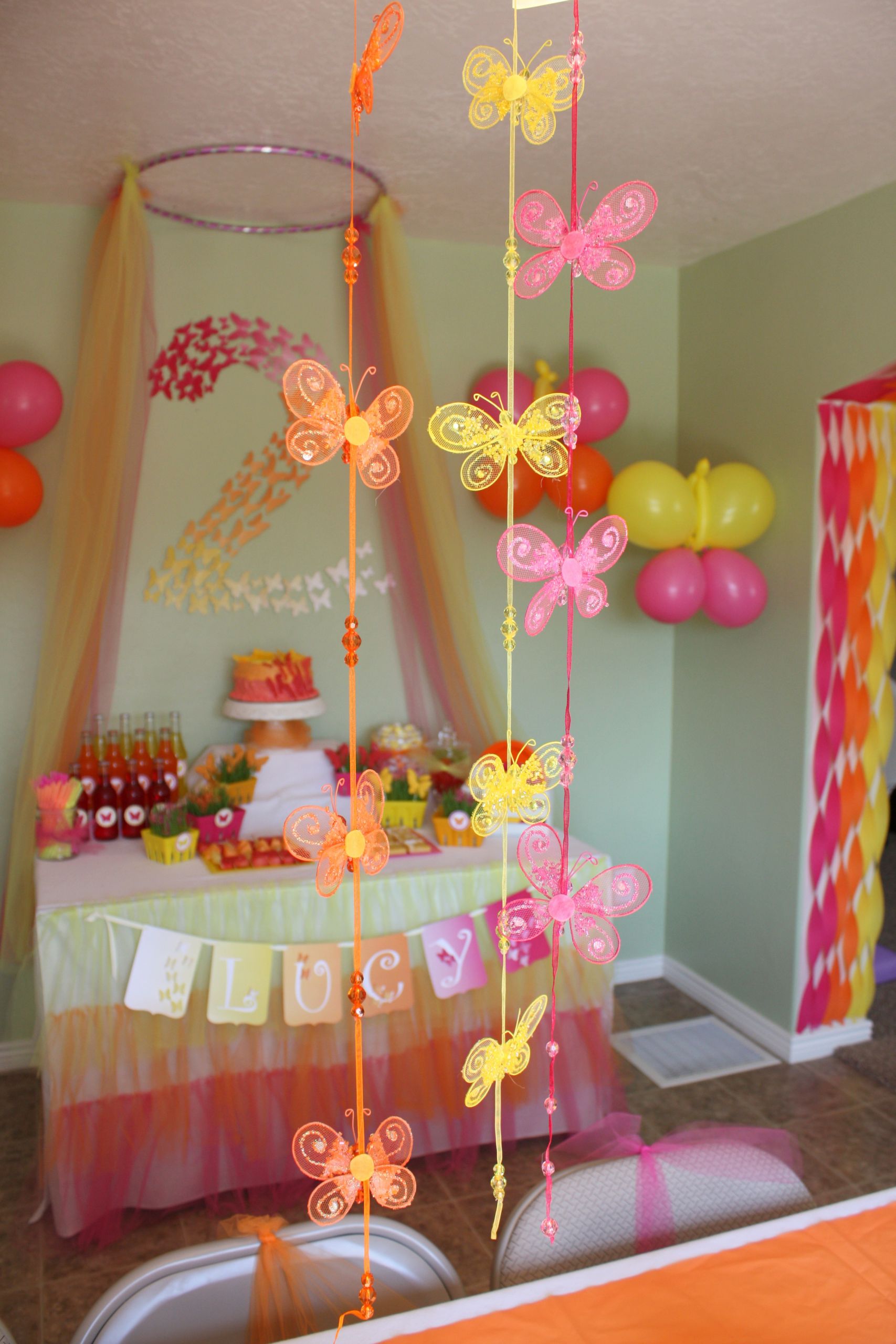 Decorating Ideas For Birthday Party
 Butterfly Themed Birthday Party Decorations