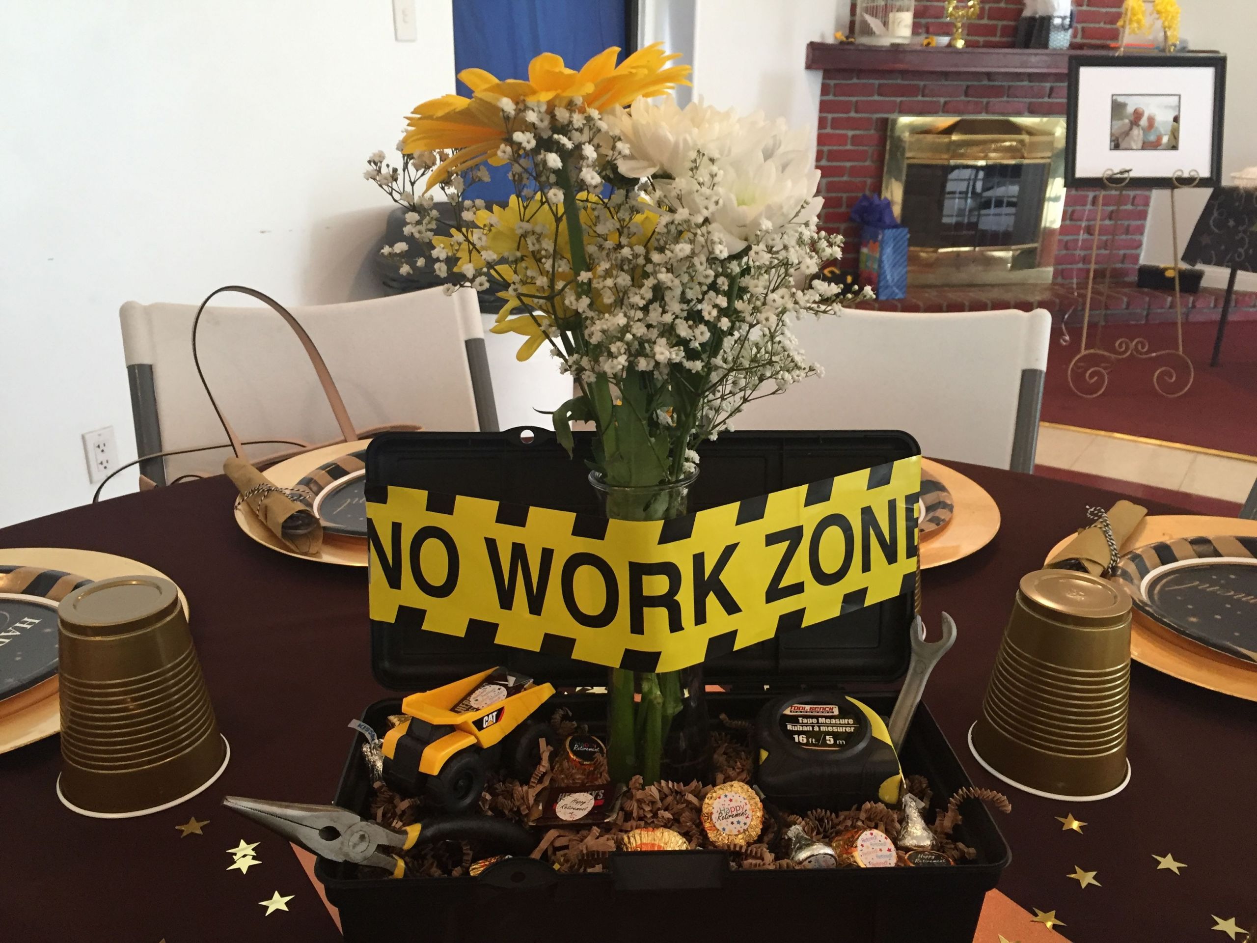 Decorating Ideas For Retirement Party
 I couldn t find a retirement party centerpiece for a