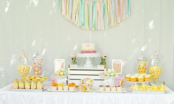 Decoration Birthday Party
 Kara s Party Ideas Cute as a Button Birthday Party