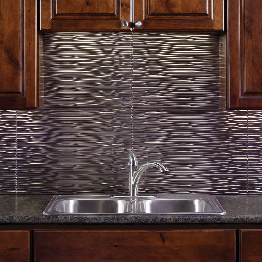 Decorative Wall Tiles Kitchen Backsplash
 Make waves in your kitchen FASADE PVC Backsplash Paneling